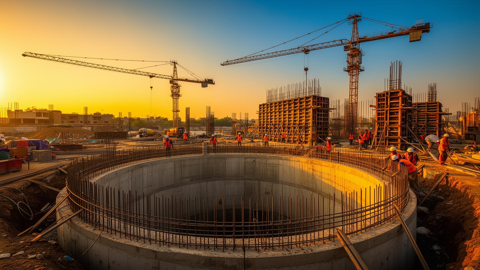 Kuber Enterprise civil construction site