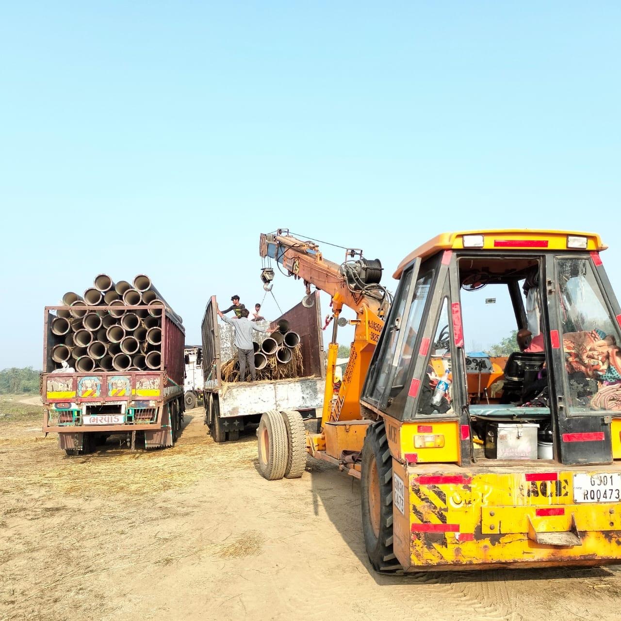 DI Pipeline Laying Work